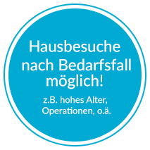 Hausbesuche möglich!